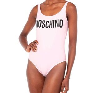 New with Tags Moschino One Piece Pink Swimsuit IT 40 US 6